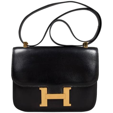 black leather hermes bag|hermes shoulder bag price.